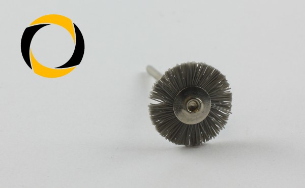 Nylon Schleif- und Reinigungsbürste Rund Aluminiumoxidbeschichtet